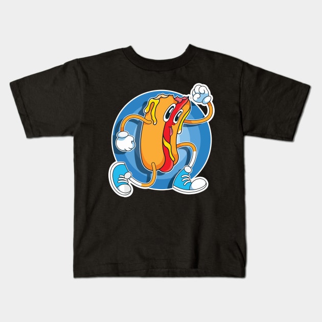 funny hot dog  check out our FAQ Kids T-Shirt by Sophroniatagishop